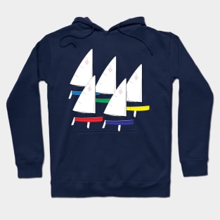 Lehman 12 Sailboats Racing Hoodie